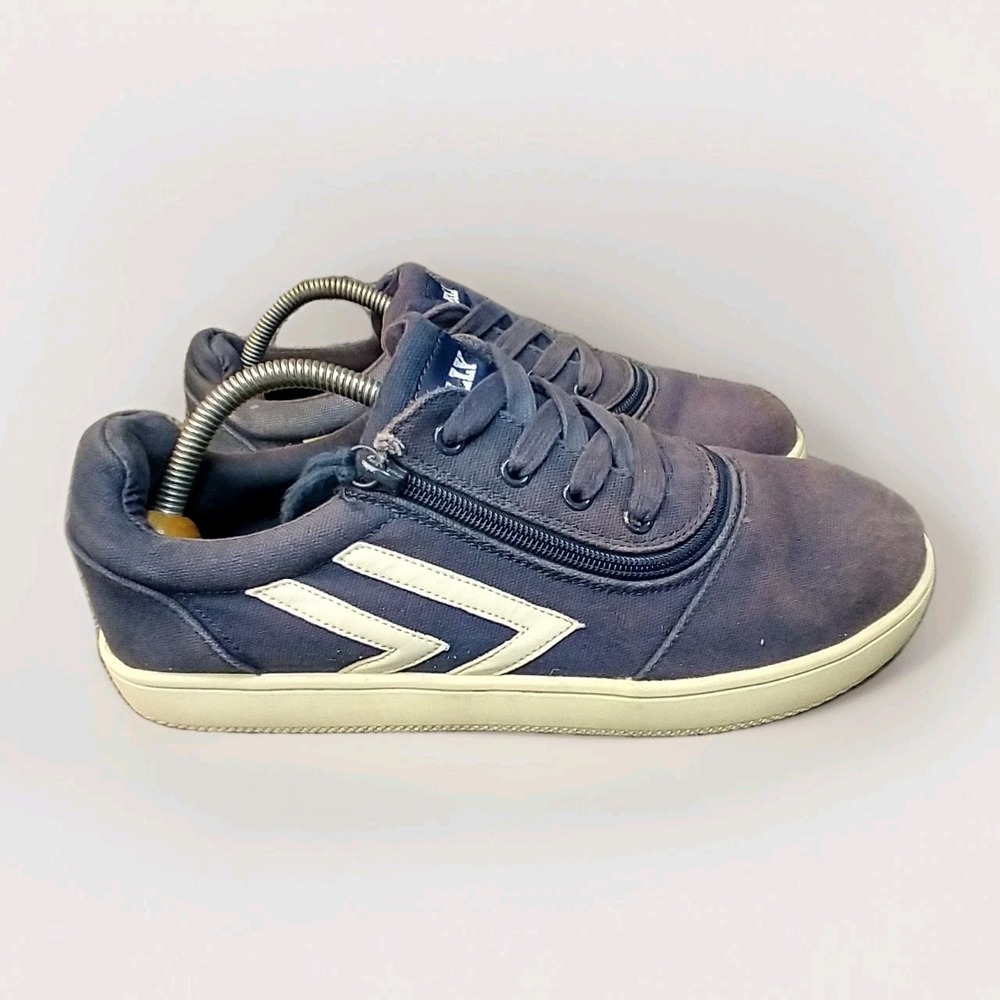 Billy Footwear CS Sneaker Low Navy Blue Adaptive Zip Mens 10.5 BM22343-410
